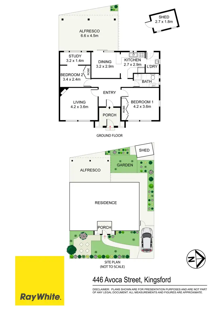 Floorplan of Homely house listing, 446 Avoca Street, Kingsford NSW 2032