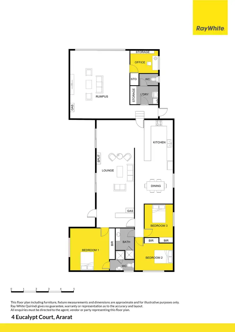 Floorplan of Homely house listing, 4 Eucalypt Court, Ararat VIC 3377