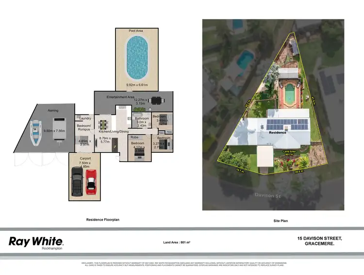 Floorplan of Homely house listing, 15 Davison Street, Gracemere QLD 4702