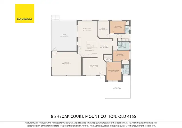 Floorplan of Homely house listing, 8 Sheoak Court, Mount Cotton QLD 4165