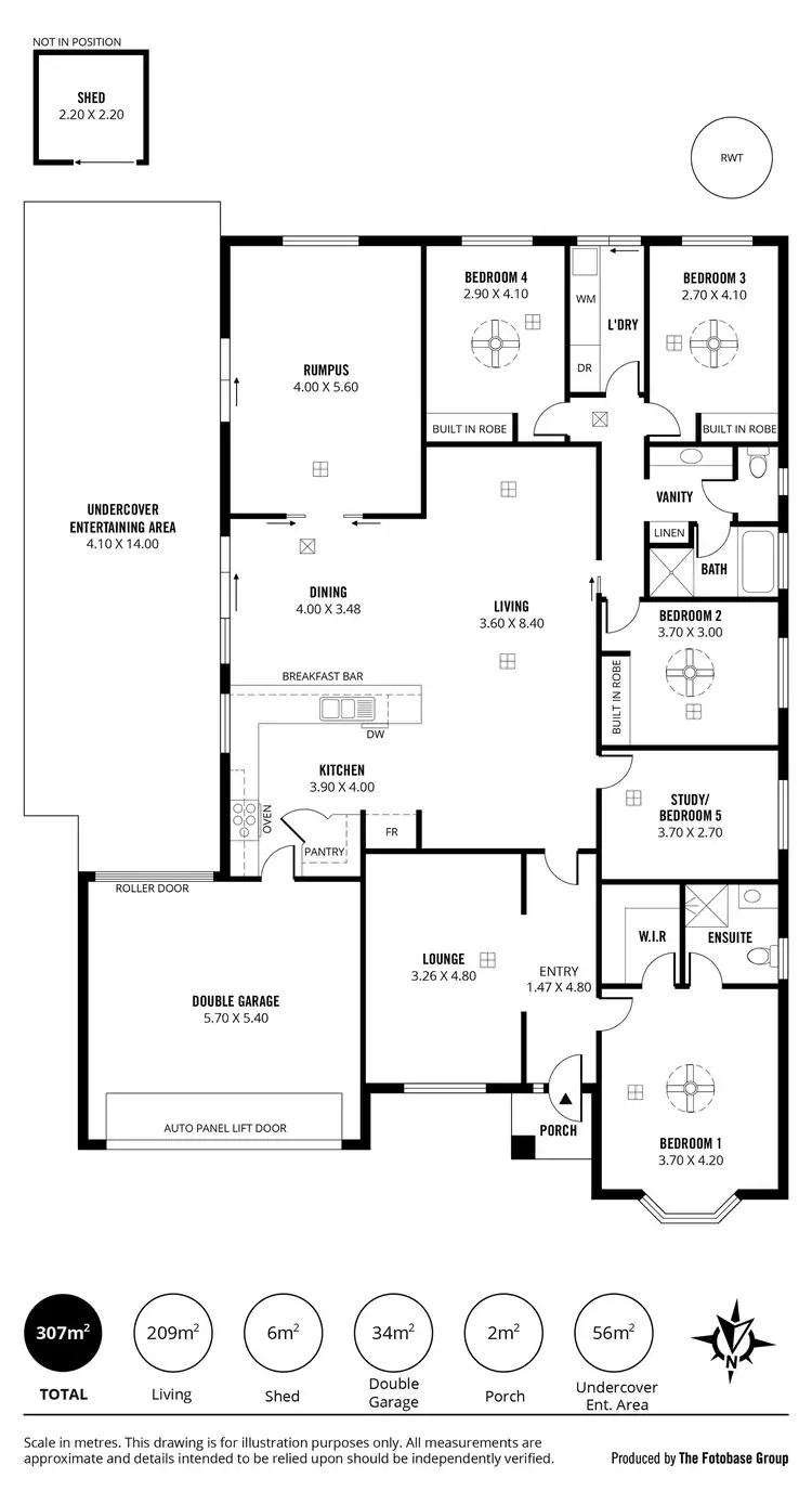 Floorplan of Homely house listing, 10 Ashfield Street, Mount Barker SA 5251