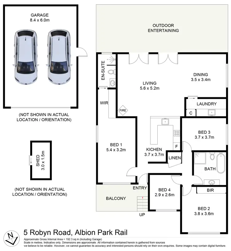 Floorplan of Homely house listing, 5 Robyn Road, Albion Park Rail NSW 2527