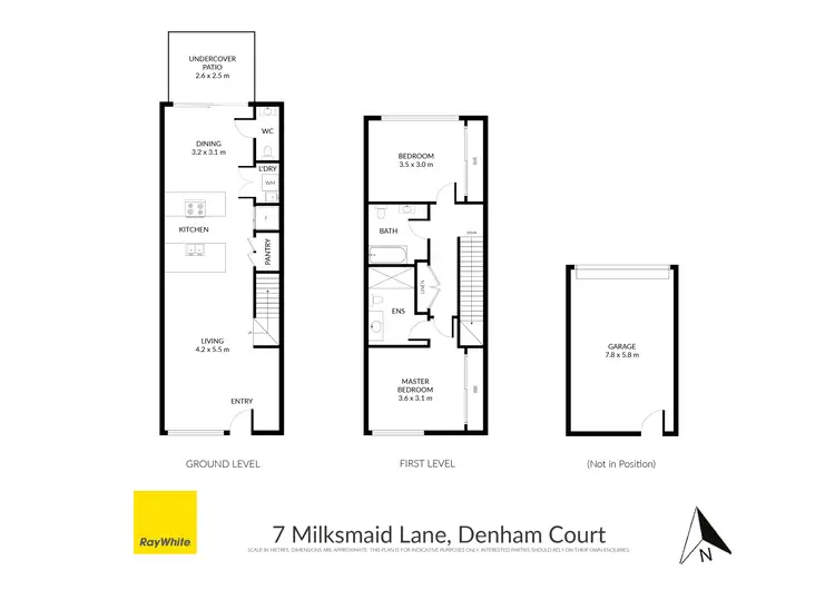 Floorplan of Homely house listing, 7 Milkmaids Lane, Denham Court NSW 2565