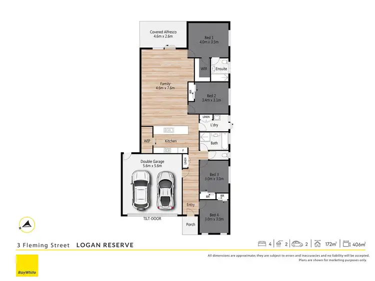 Floorplan of Homely house listing, 3 Fleming Street, Logan Reserve QLD 4133