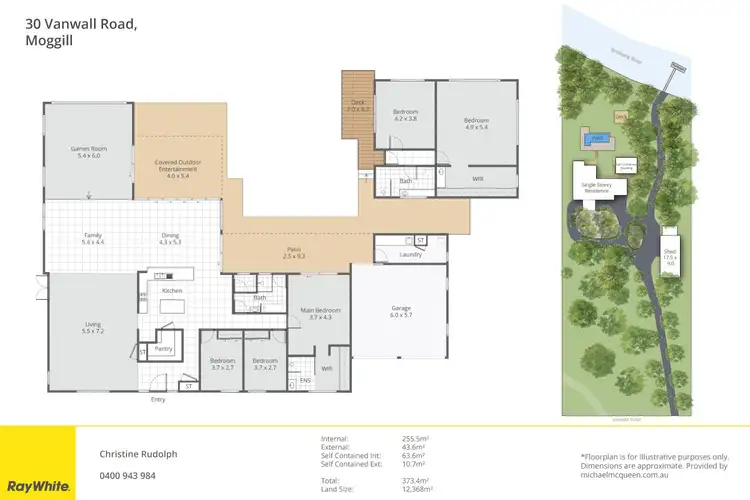 Floorplan of Homely house listing, 30 Vanwall Road, Moggill QLD 4070