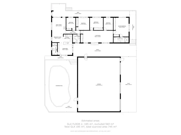 Floorplan of Homely house listing, 394 Sussex Inlet Road, Sussex Inlet NSW 2540