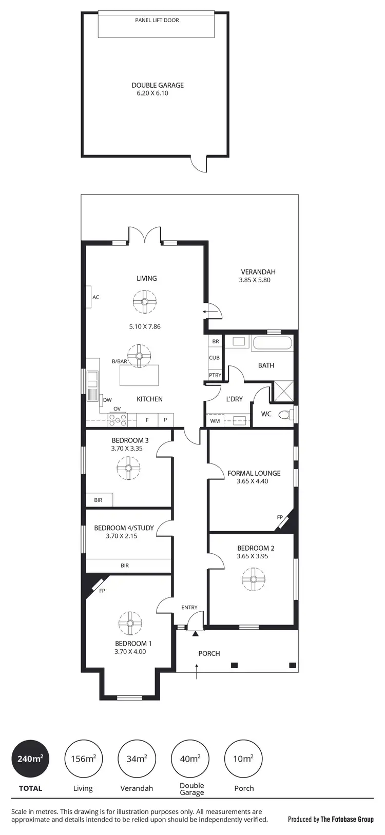 Floorplan of Homely house listing, 20 Durham Street, Henley Beach SA 5022
