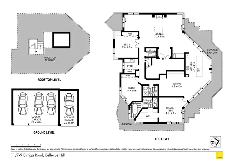 Floorplan of Homely apartment listing, 11/7-9 Birriga Road, Bellevue Hill NSW 2023