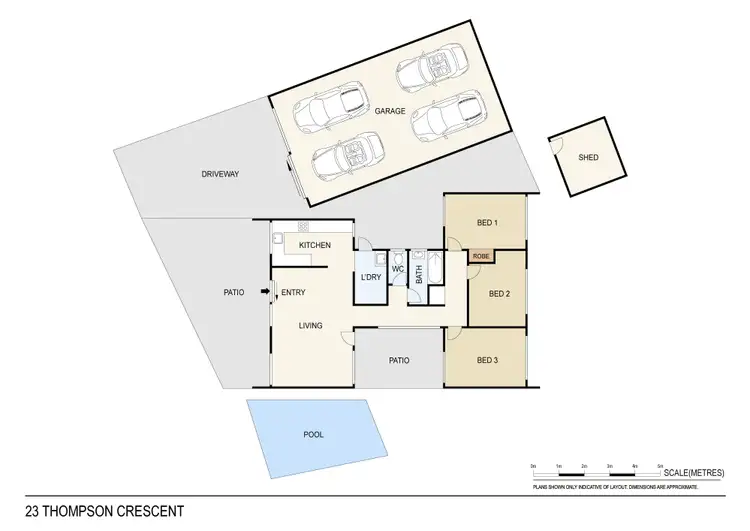Floorplan of Homely house listing, 23 Thompson Crescent, Moil NT 810