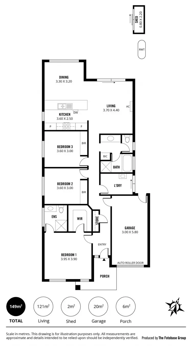 Floorplan of Homely house listing, 25 Rosewater Circuit, Mount Barker SA 5251