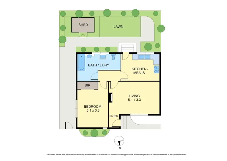 Floorplan of Homely unit listing, 5/78 The Grove, Coburg VIC 3058