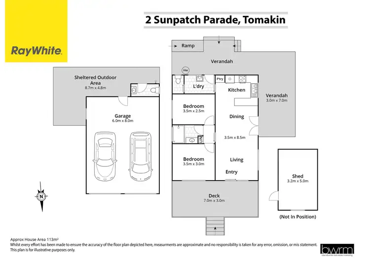 Floorplan of Homely house listing, 2 Sunpatch Parade, Tomakin NSW 2537