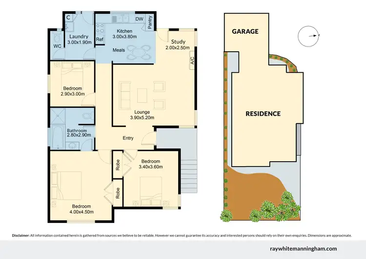 Floorplan of Homely unit listing, 1/70 Metung Street, Balwyn VIC 3103