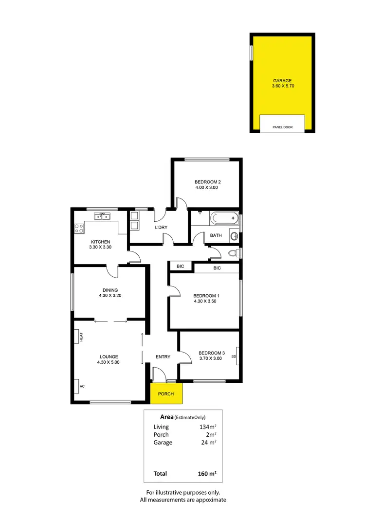 Floorplan of Homely house listing, 23 Wright Street, Henley Beach SA 5022