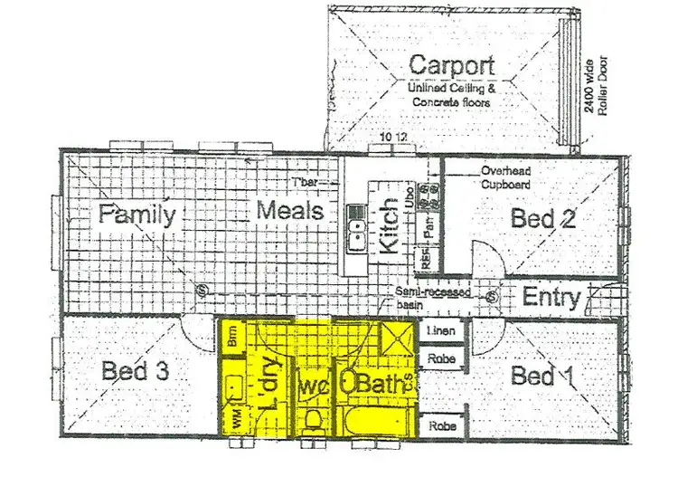 Floorplan of Homely house listing, 11 Hall Way, Moonta Bay SA 5558