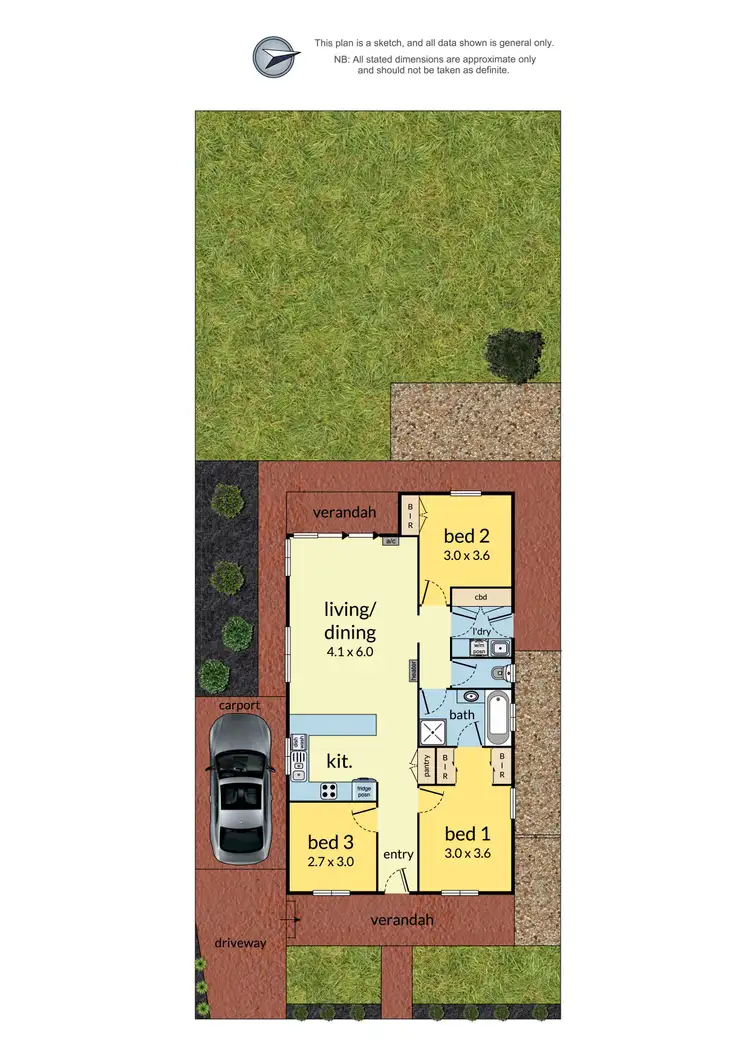 Floorplan of Homely house listing, 14 Rosewood Place, Chirnside Park VIC 3116