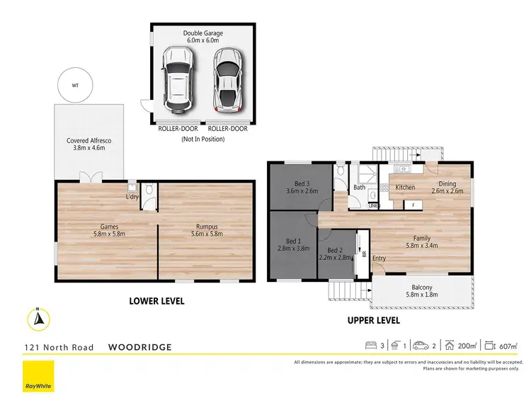 Floorplan of Homely house listing, 121 North Road, Woodridge QLD 4114