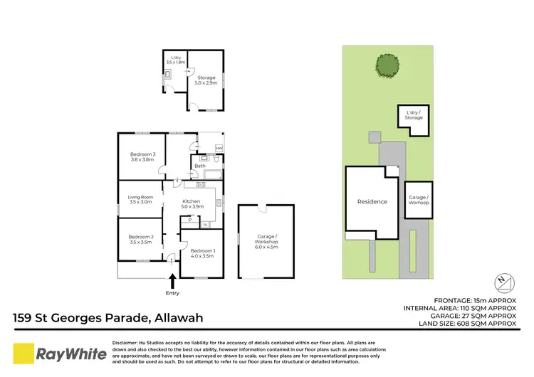 Floorplan of Homely house listing, 159 St Georges Parade, Allawah NSW 2218
