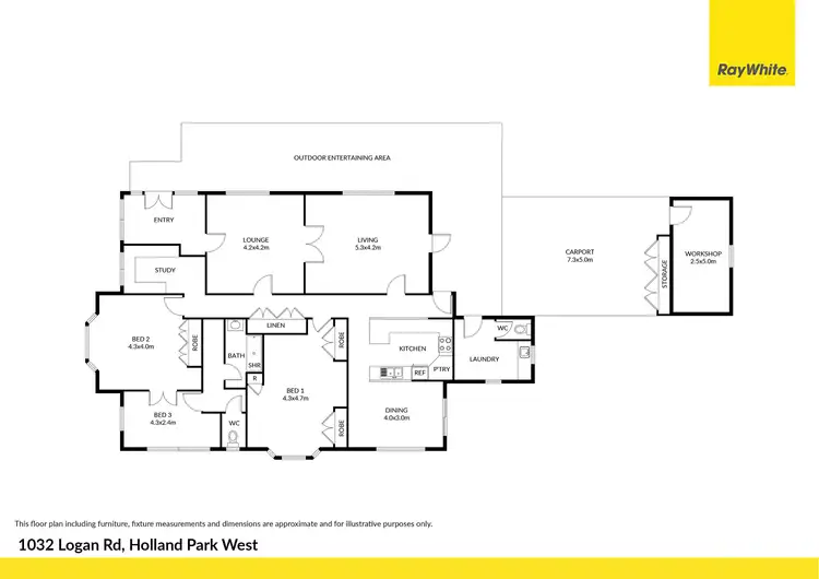 Floorplan of Homely house listing, 1032 Logan Road, Holland Park QLD 4121