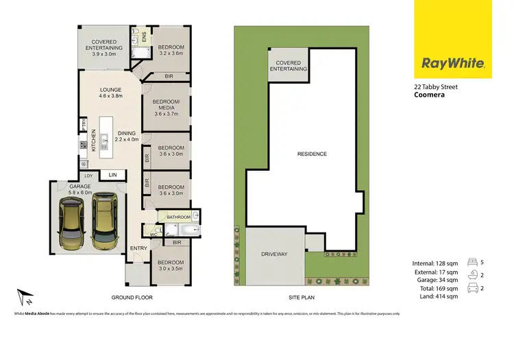 Floorplan of Homely house listing, 22 Tabby Street, Coomera QLD 4209