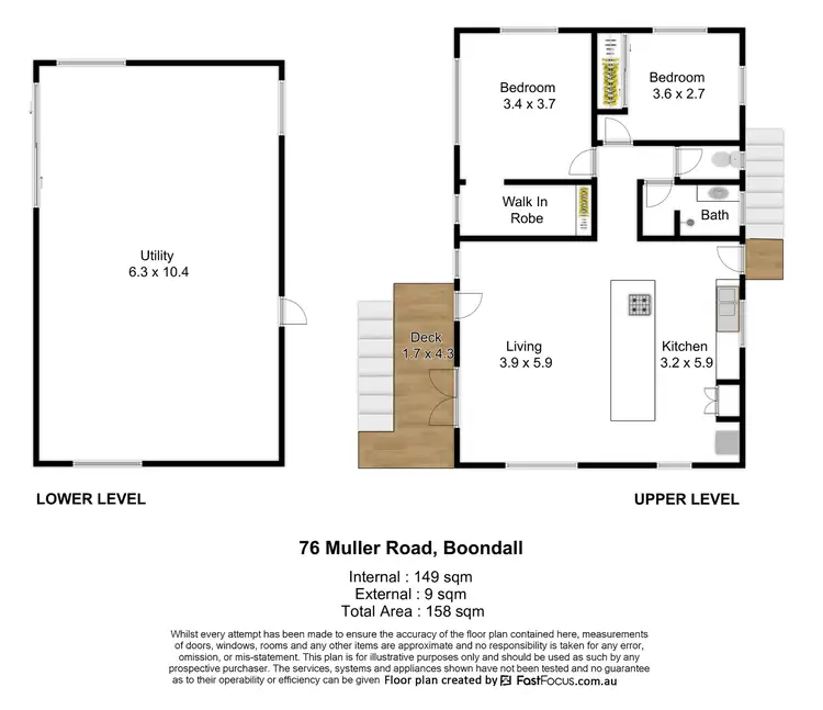 Floorplan of Homely house listing, 76 Muller Road, Boondall QLD 4034