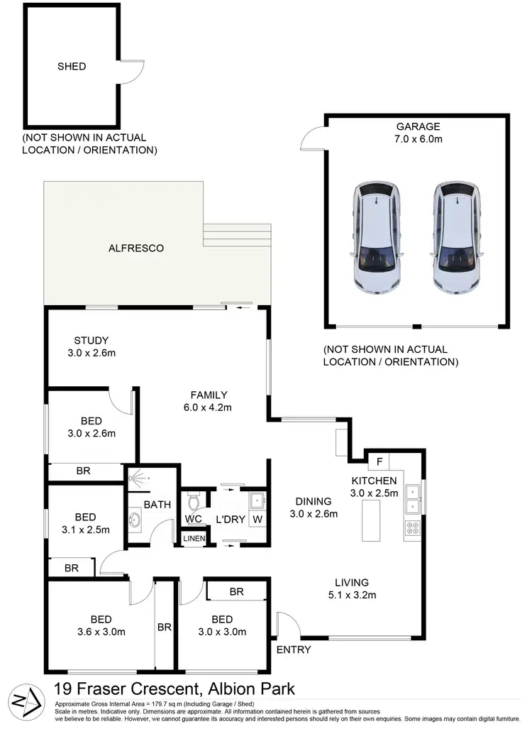 Floorplan of Homely house listing, 19 Fraser Crescent, Albion Park NSW 2527