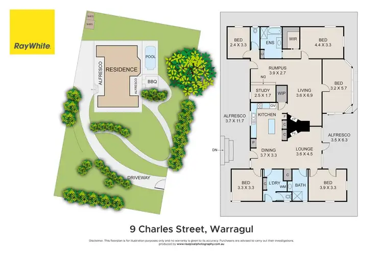 Floorplan of Homely house listing, 9 Charles Street, Warragul VIC 3820