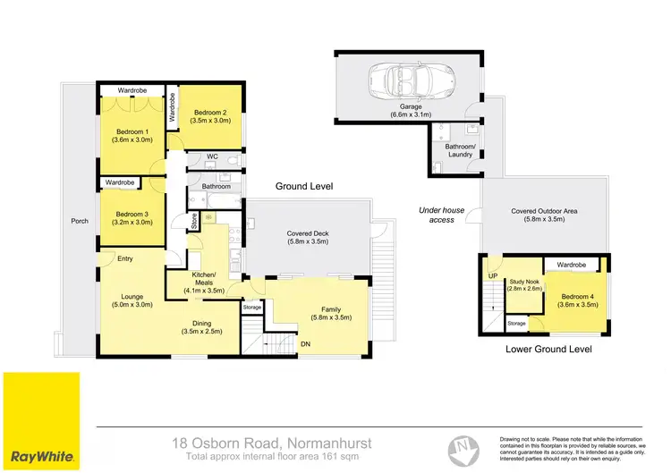 Floorplan of Homely house listing, 18 Osborn Road, Normanhurst NSW 2076