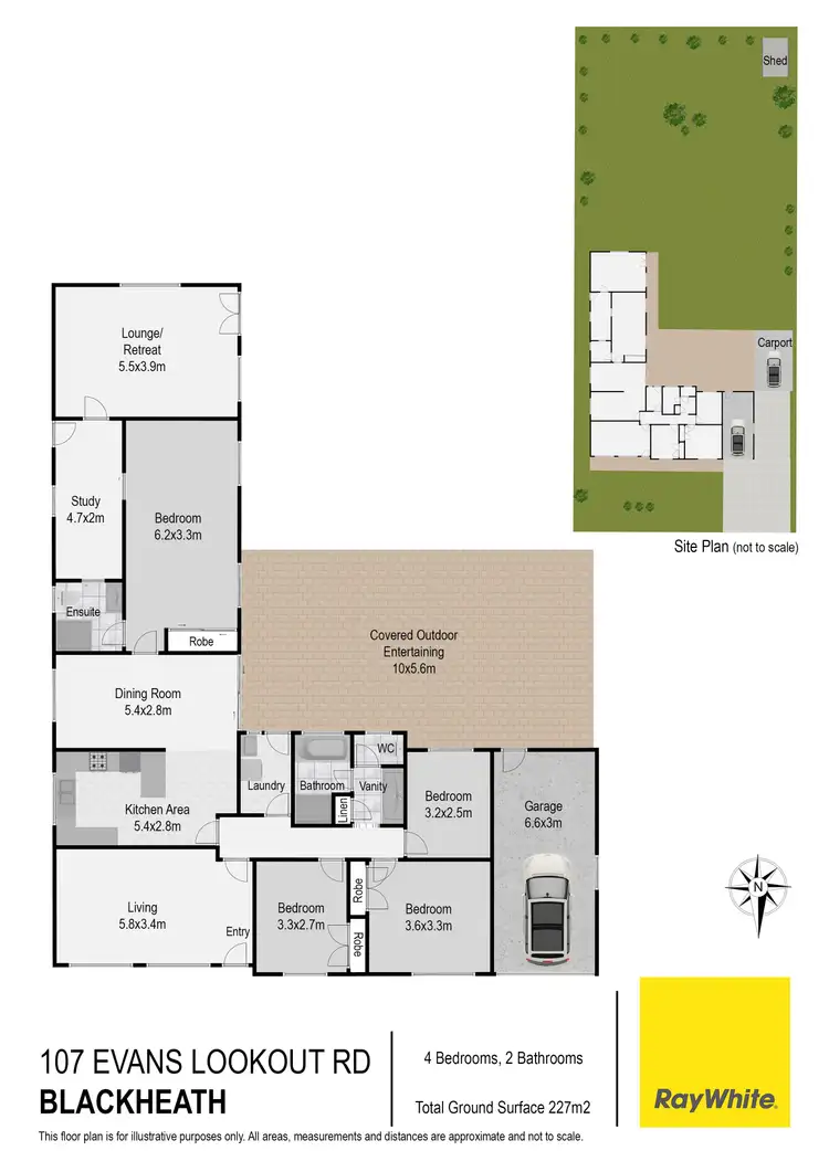 Floorplan of Homely house listing, 107 Evans Lookout Road, Blackheath NSW 2785