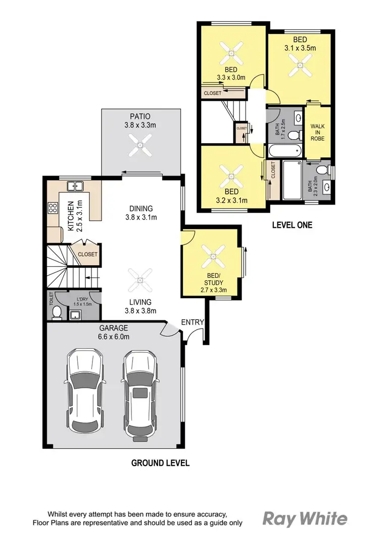 Floorplan of Homely townhouse listing, 1/111 Leitchs Road South, Albany Creek QLD 4035