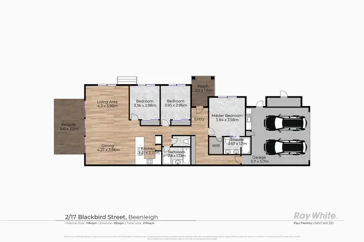 Floorplan of Homely house listing, 2/17 Blackbird Street, Beenleigh QLD 4207