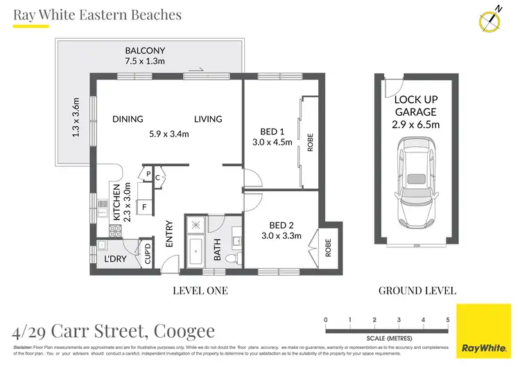 Floorplan of Homely apartment listing, 4/29 Carr Street, Coogee NSW 2034