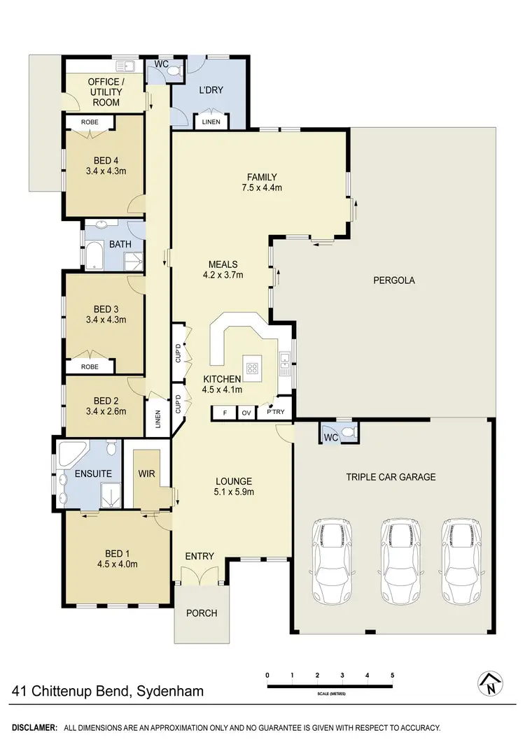 Floorplan of Homely house listing, 41 Chittenup Bend, Sydenham VIC 3037