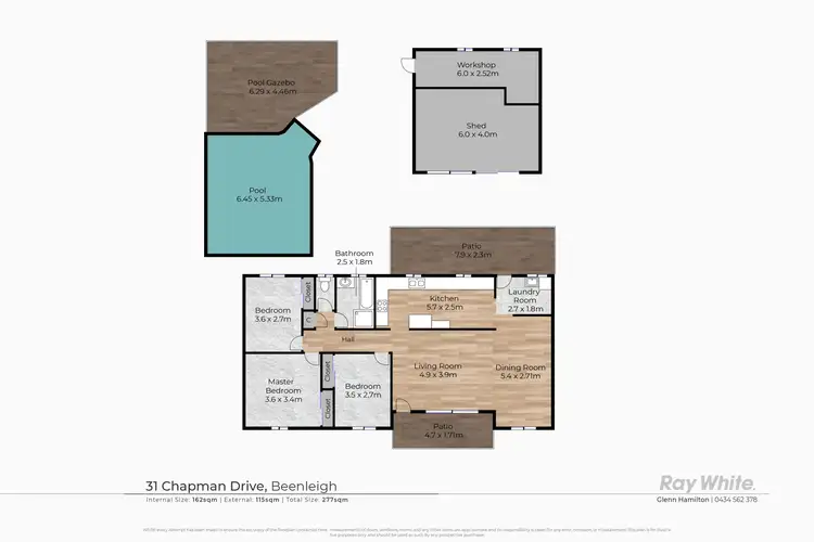 Floorplan of Homely house listing, 31 Chapman Drive, Beenleigh QLD 4207
