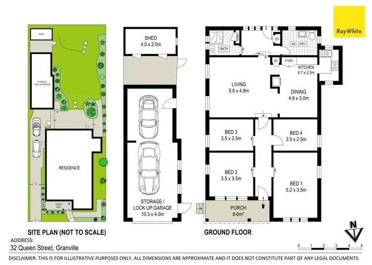 Floorplan of Homely house listing, 32 Queen Street, Granville NSW 2142