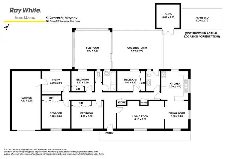 Floorplan of Homely house listing, 5 Osman Street, Blayney NSW 2799