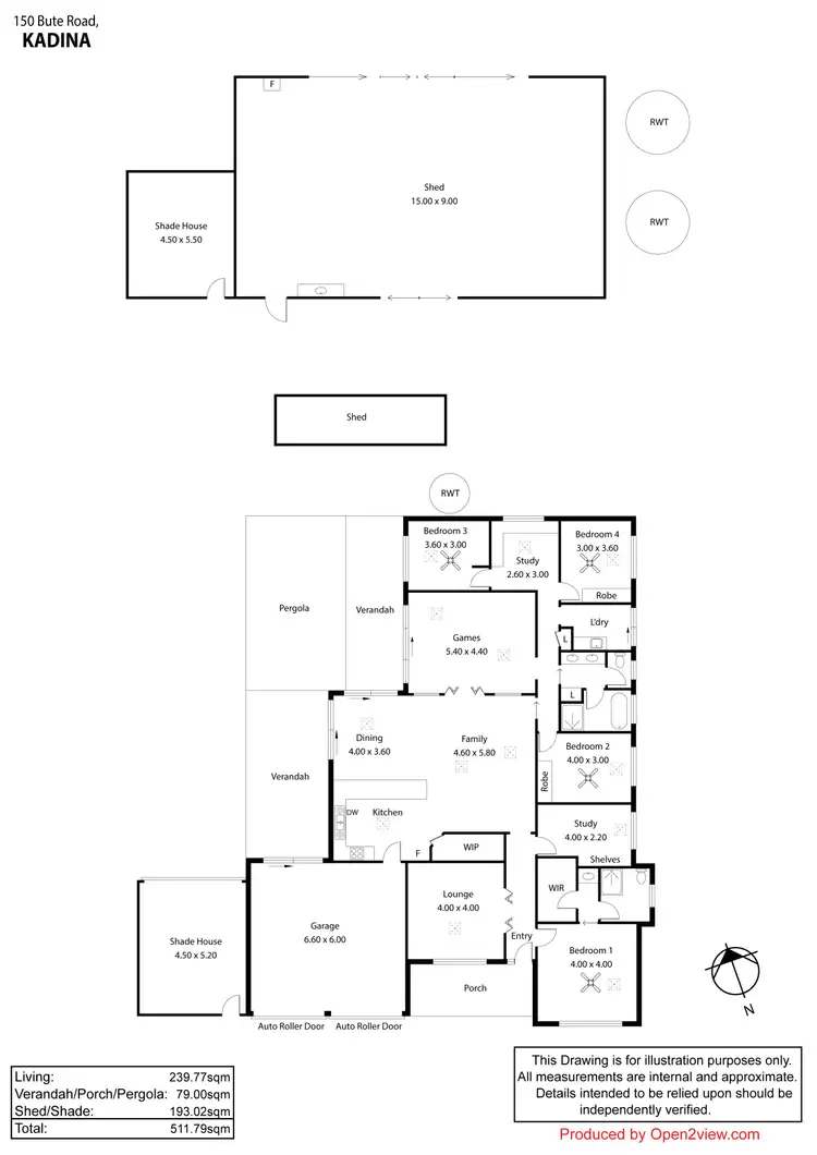 Floorplan of Homely house listing, 150 Bute Road, Kadina SA 5554