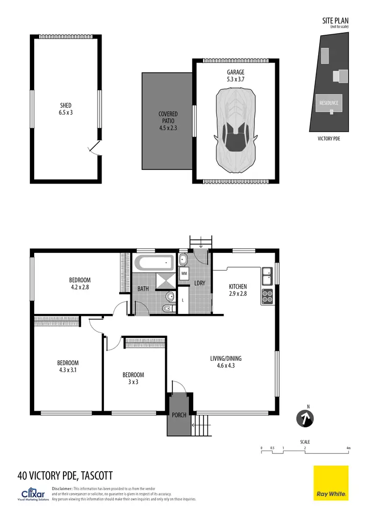 Floorplan of Homely house listing, 40 Victory Parade, Tascott NSW 2250
