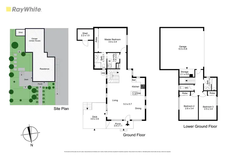 Floorplan of Homely townhouse listing, 1/2 Carrol Grove, Mount Waverley VIC 3149