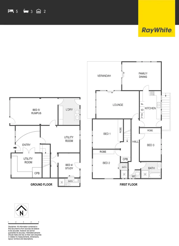 Floorplan of Homely house listing, 8 Castlereagh Crescent, Macquarie ACT 2614