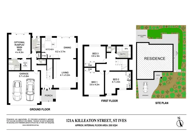 Floorplan of Homely house listing, 121A Killeaton Street, St Ives NSW 2075