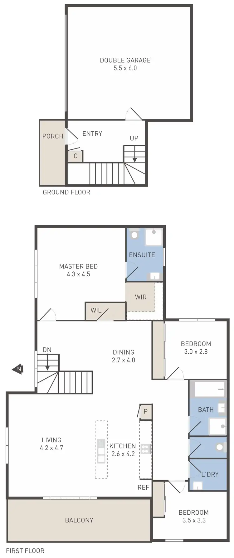 Floorplan of Homely house listing, 17 Duclair Avenue, Werribee VIC 3030