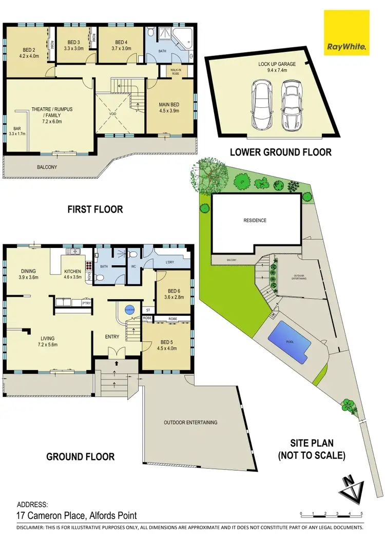 Floorplan of Homely house listing, 17 Cameron Place, Alfords Point NSW 2234