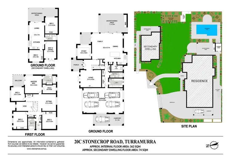 Floorplan of Homely house listing, 20C Stonecrop Road, Turramurra NSW 2074
