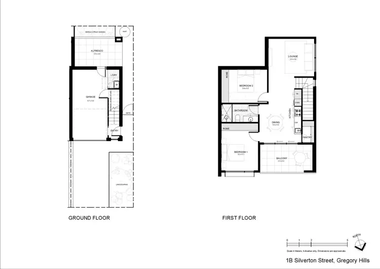 Floorplan of Homely house listing, 1B Silverton Street, Gregory Hills NSW 2557
