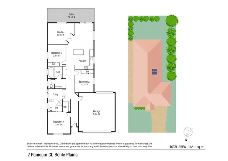 Floorplan of Homely house listing, 2 Panicum Close, Bohle Plains QLD 4817