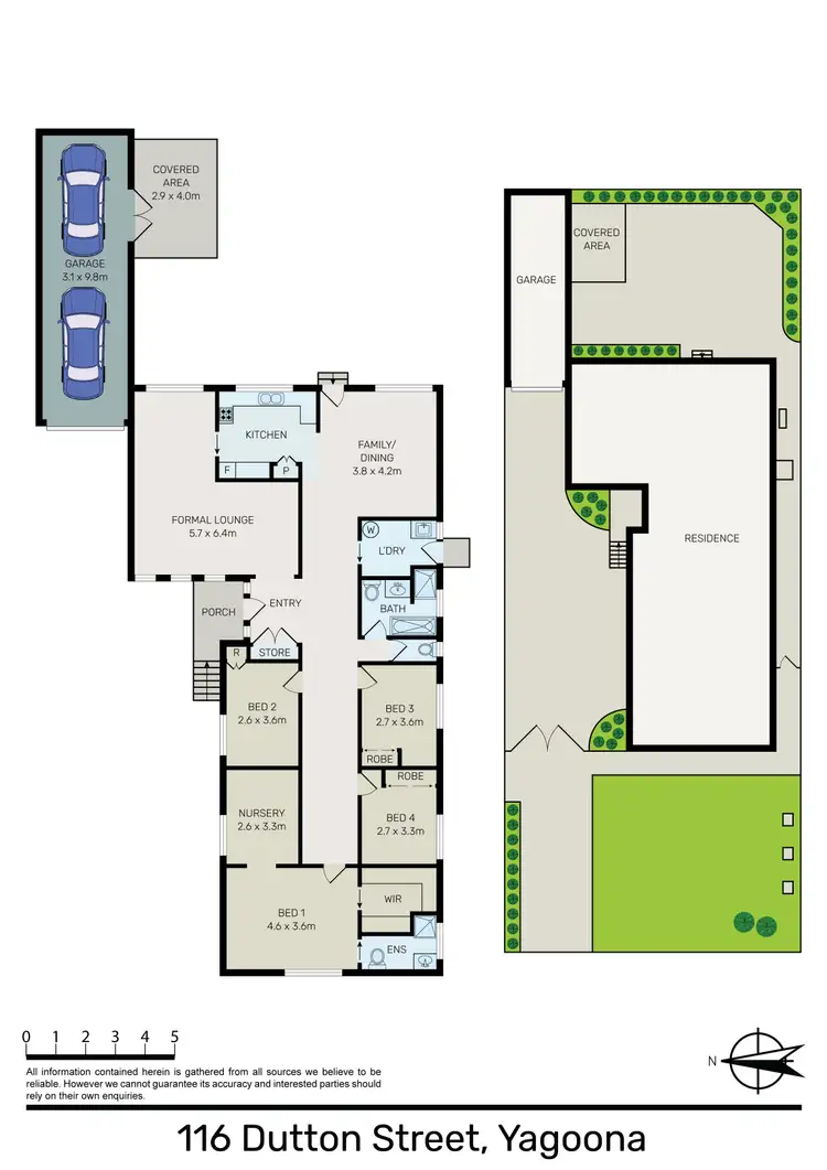 Floorplan of Homely house listing, 116 Dutton Street, Yagoona NSW 2199