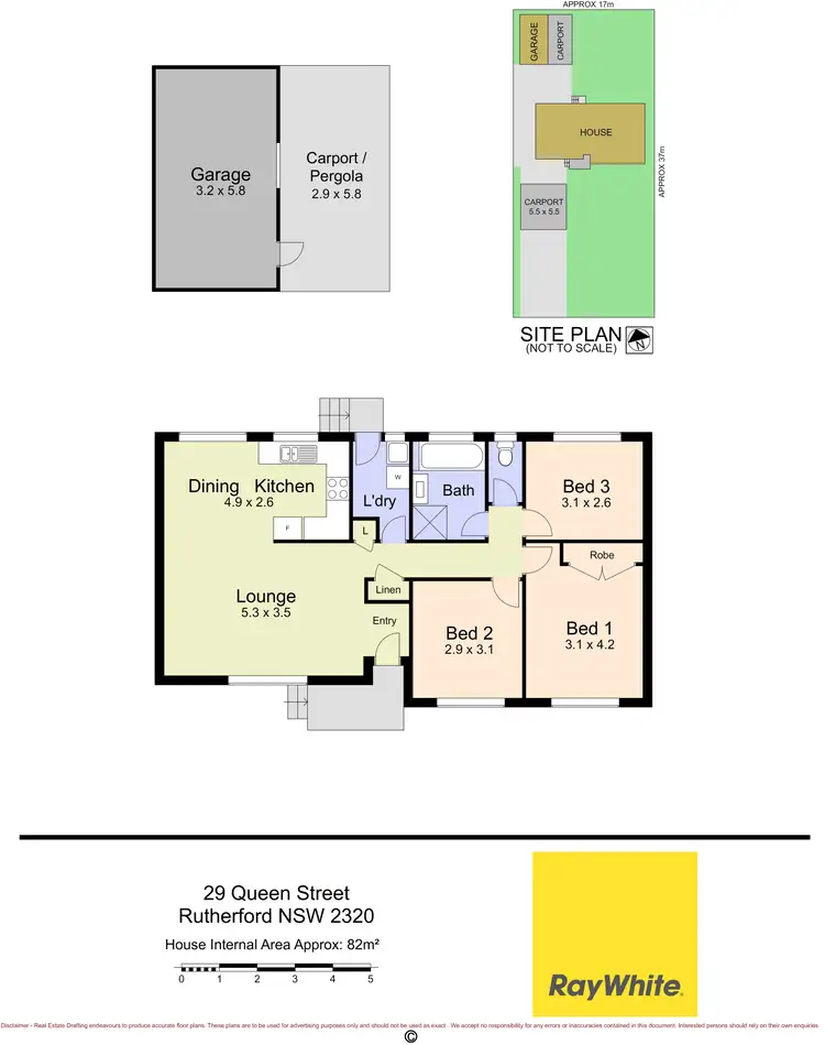 Floorplan of Homely house listing, 29 Queen Street, Rutherford NSW 2320