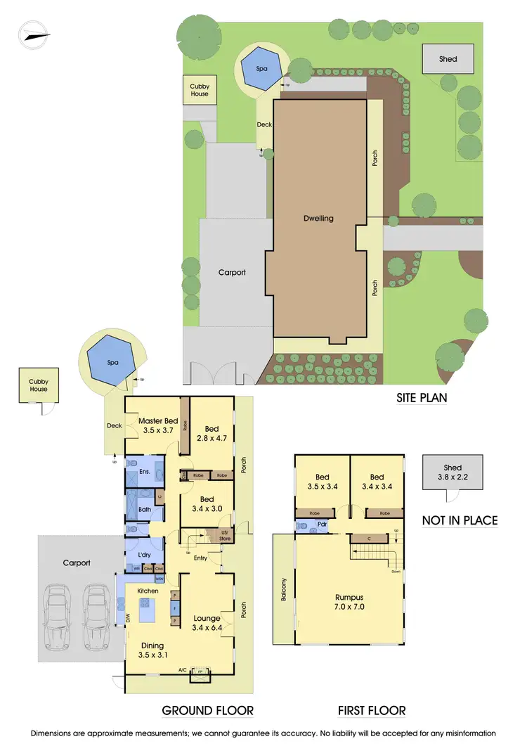 Floorplan of Homely house listing, 91 Harold Street, Wantirna VIC 3152