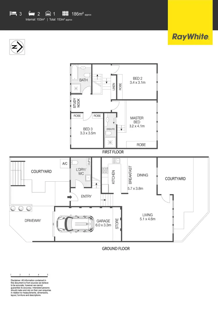 Floorplan of Homely townhouse listing, 2 Terry Close, Phillip ACT 2606